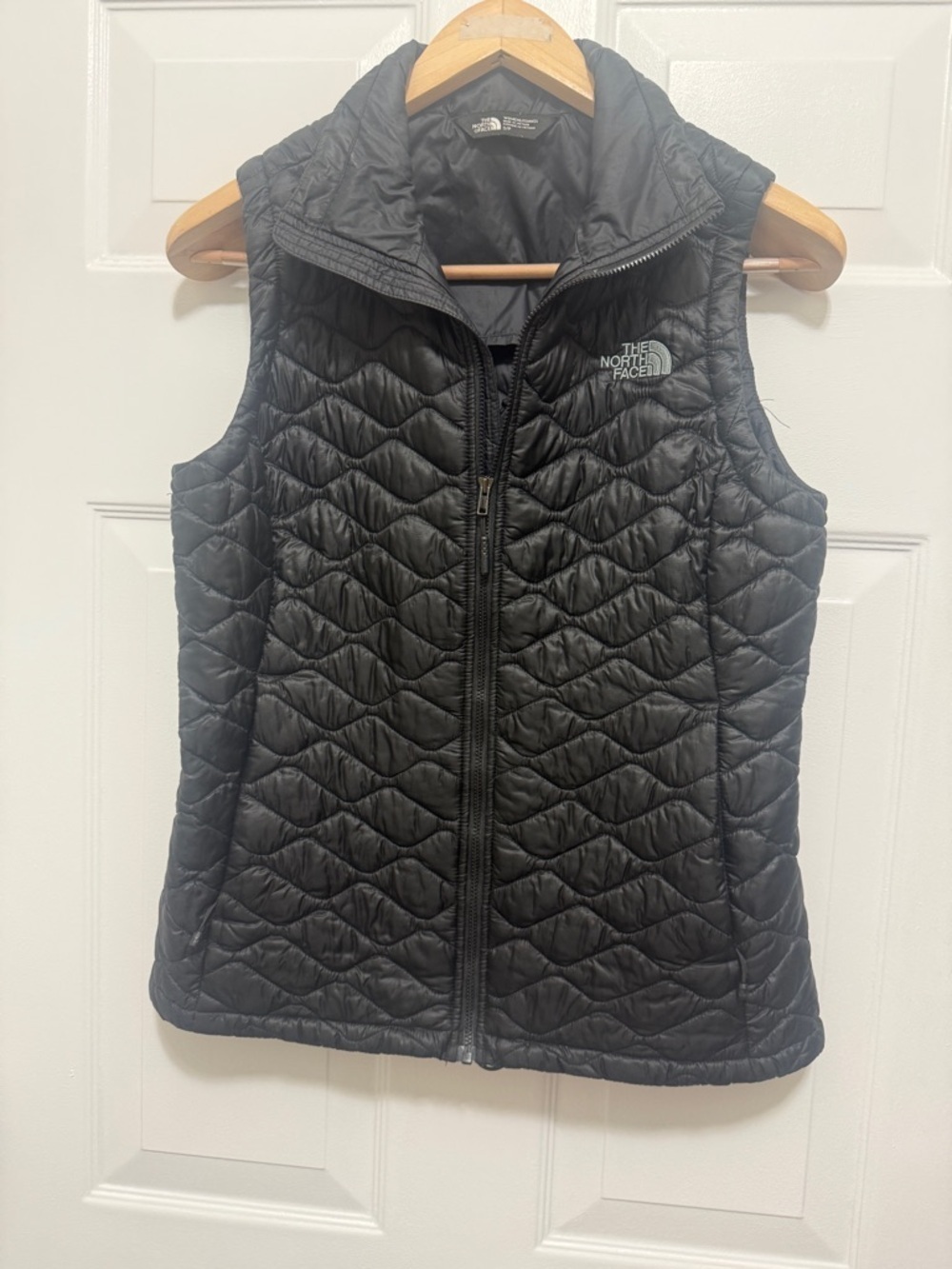 The North Face Black Quilted Packable Vest - Women's